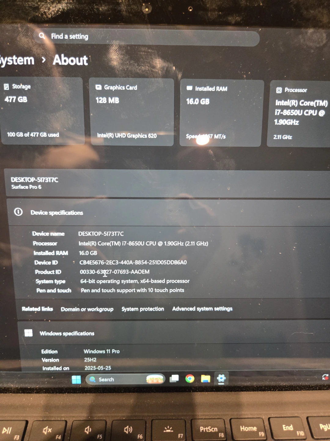 Microsoft Surface Pro 6 Tablet with Keyboard - photo 3