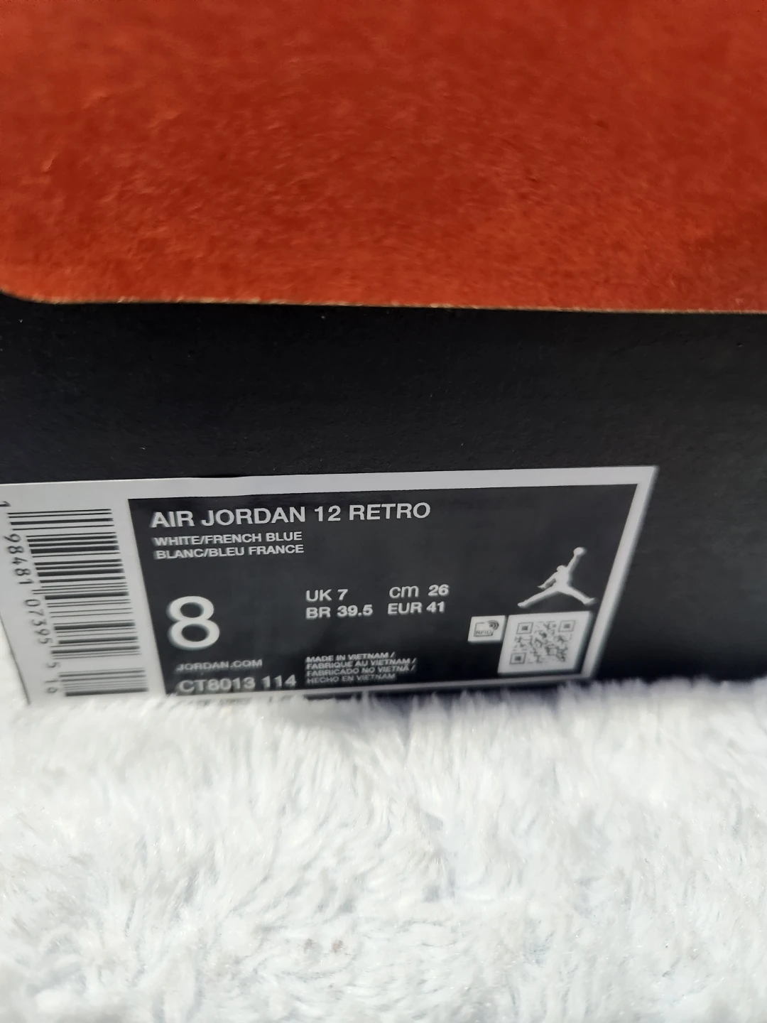 Air Jordan 12 Retro Men's Basketball Shoes Size 8 - photo 5