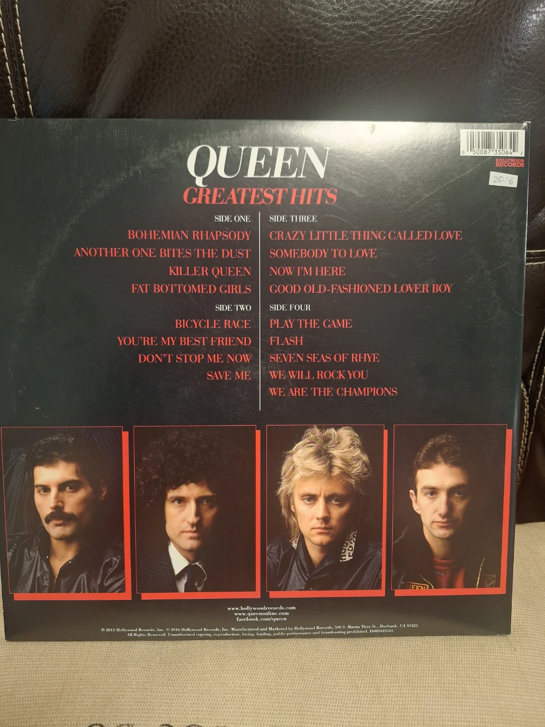 Queen Greatest Hits Vinyl Record - photo 2
