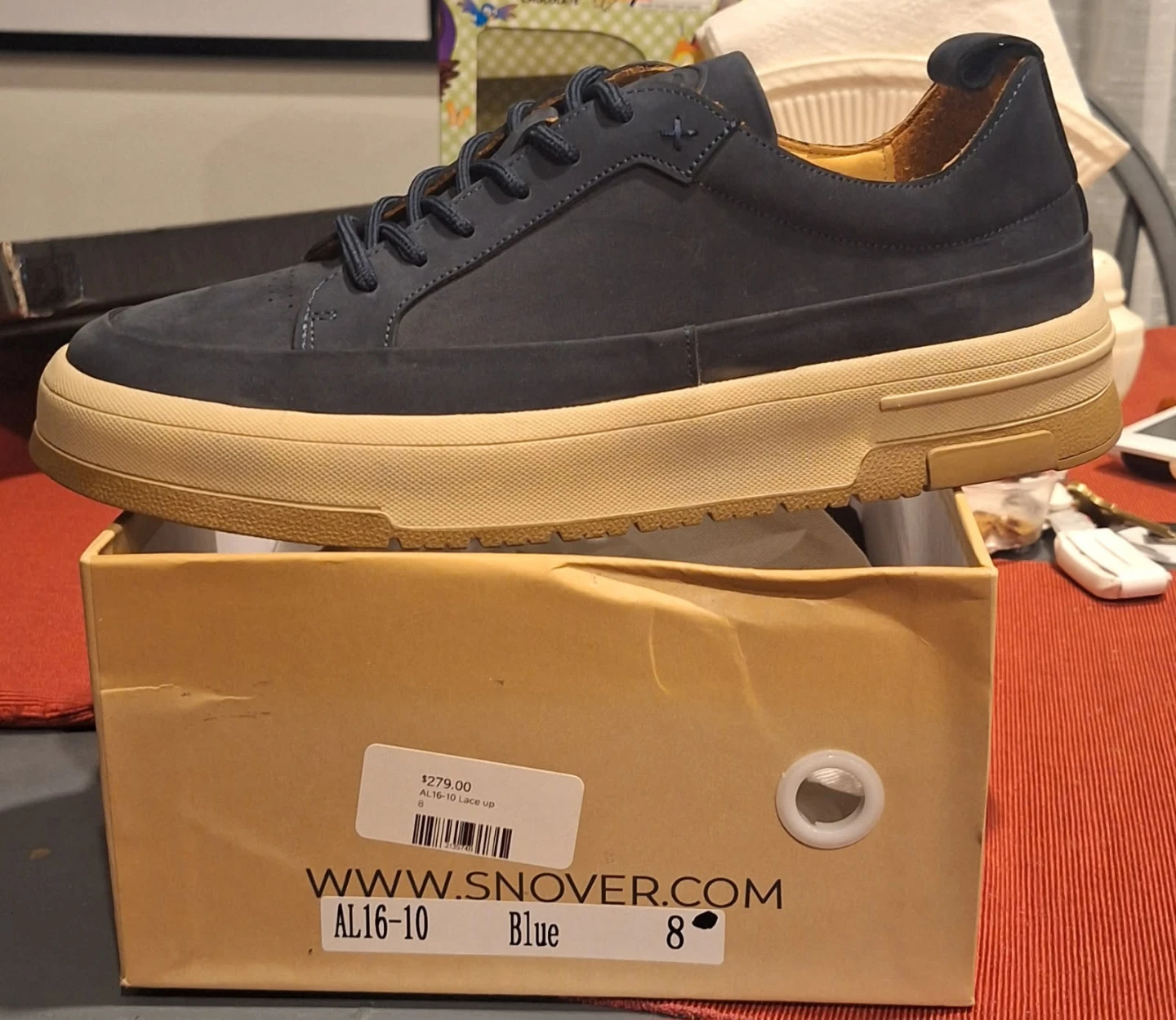 SNOVER Men's AL16-10 Lace-Up Shoes