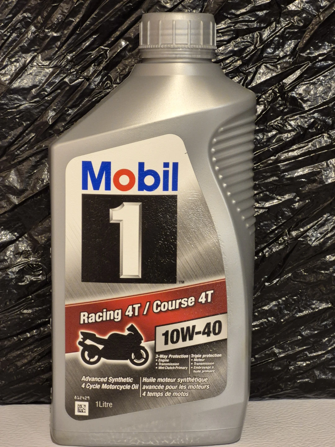 Mobil 1 Racing 4T 10W-40 Motorcycle Oil - 6x1L - photo 2