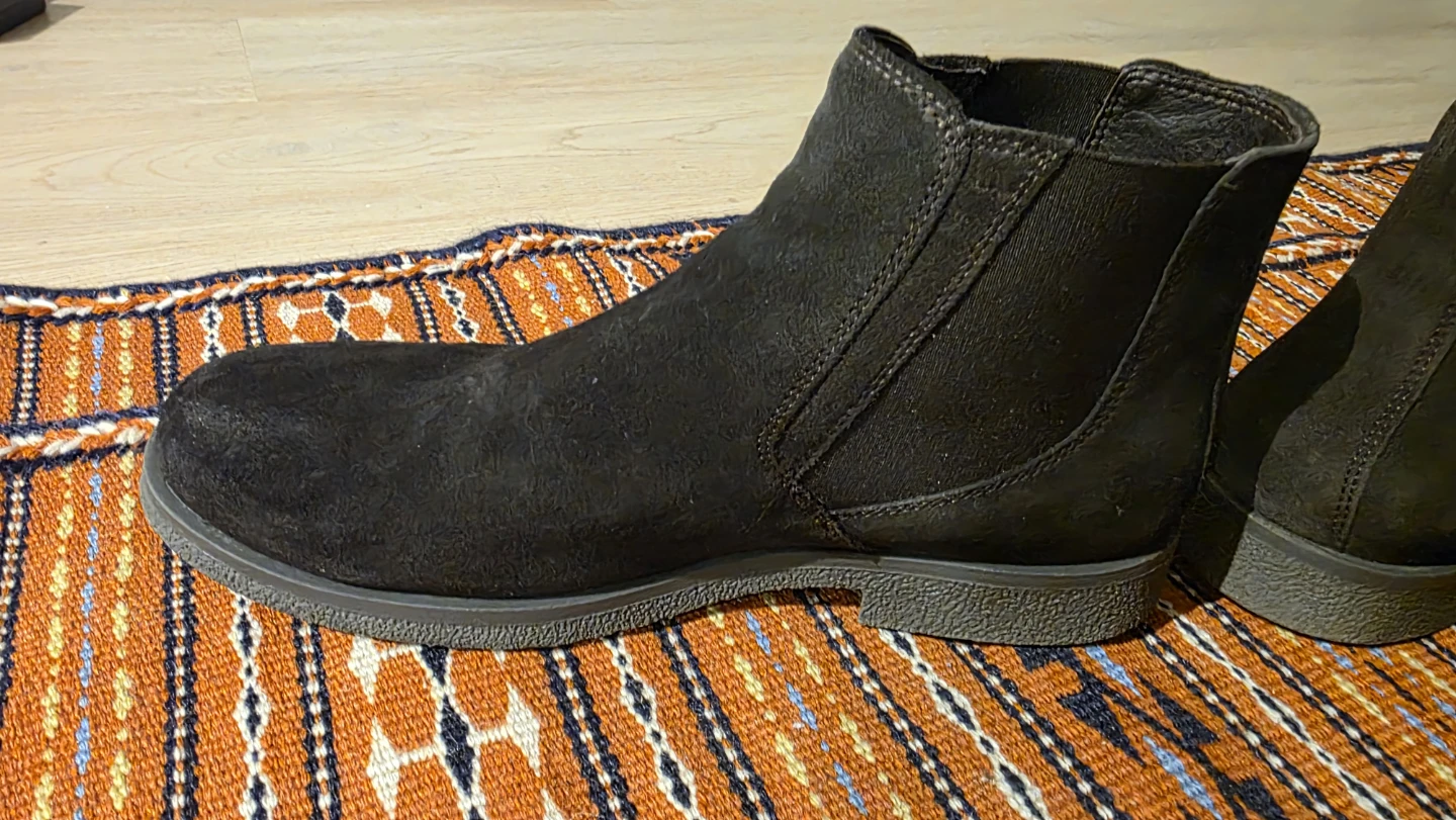 Geox Black Suede Chelsea Boots - photo 2