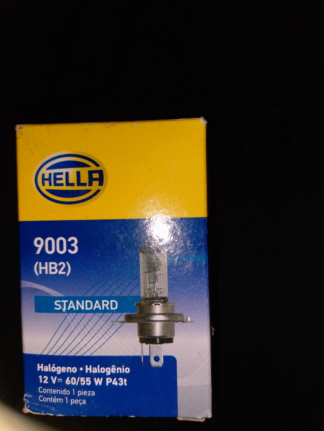 Hella 9003 (HB2) Standard Halogen Headlight Bulb - photo 2