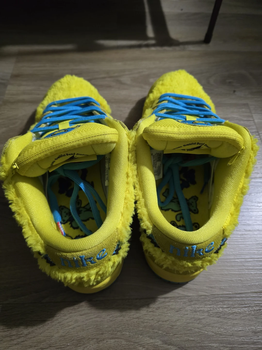 Nike SB Dunk Low Grateful Dead Bears Yellow - photo 3