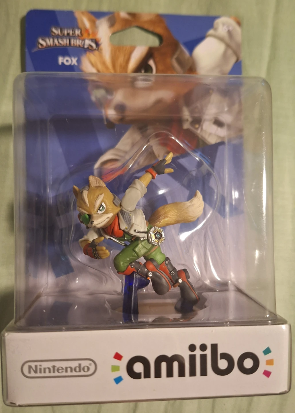 Nintendo Amiibo Super Smash Bros. Fox McCloud Figure