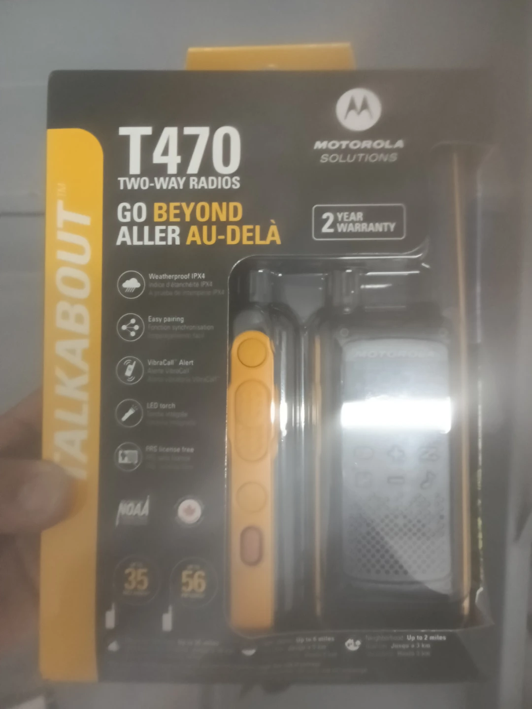 Motorola T470 Talkabout Two-Way Radios