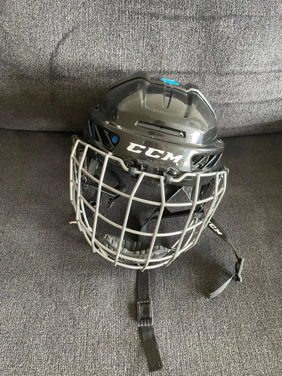 CCM Youth Hockey Helmet with Cage - Size XS