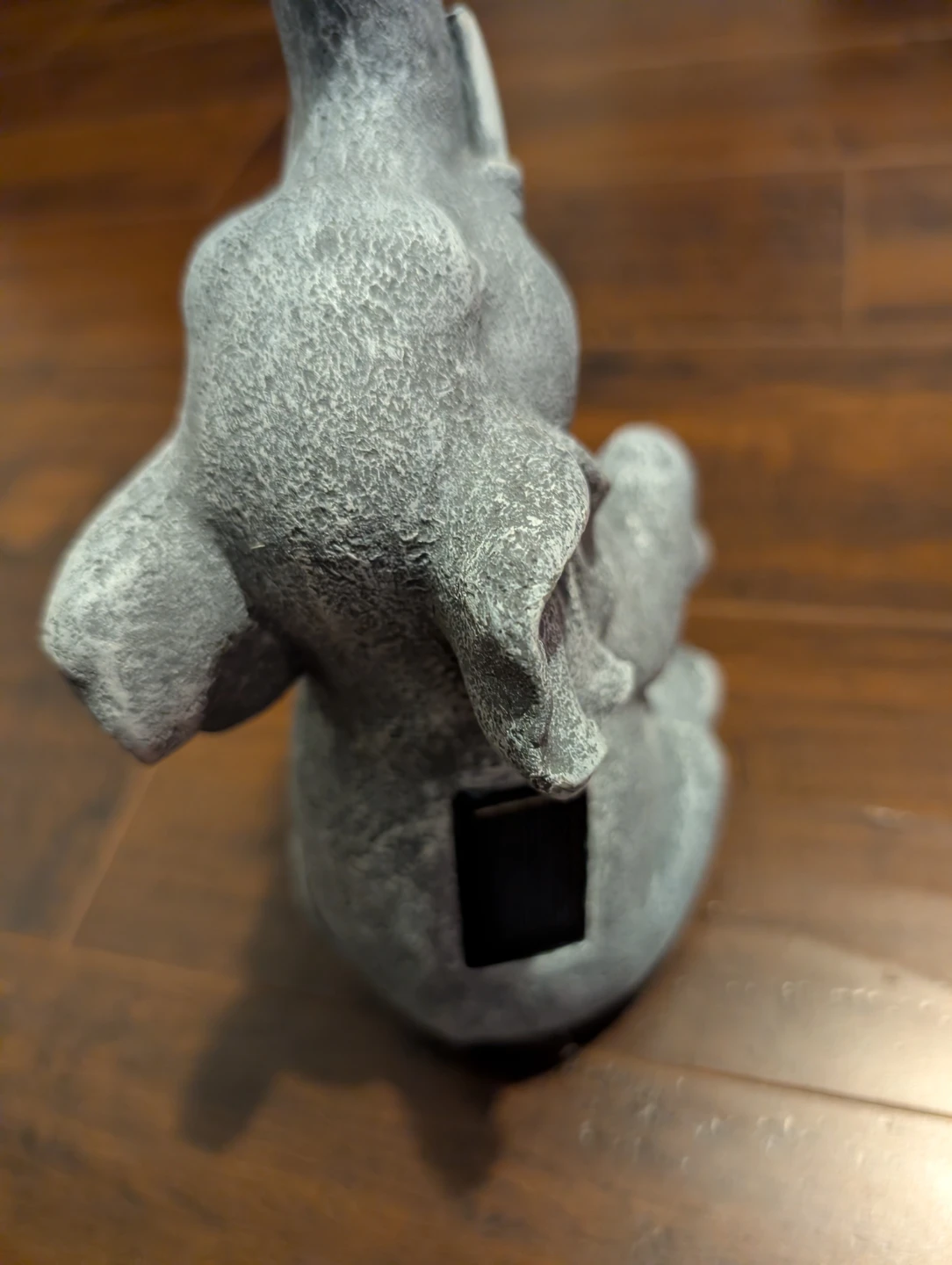 Elephant solar garden light statue - photo 2