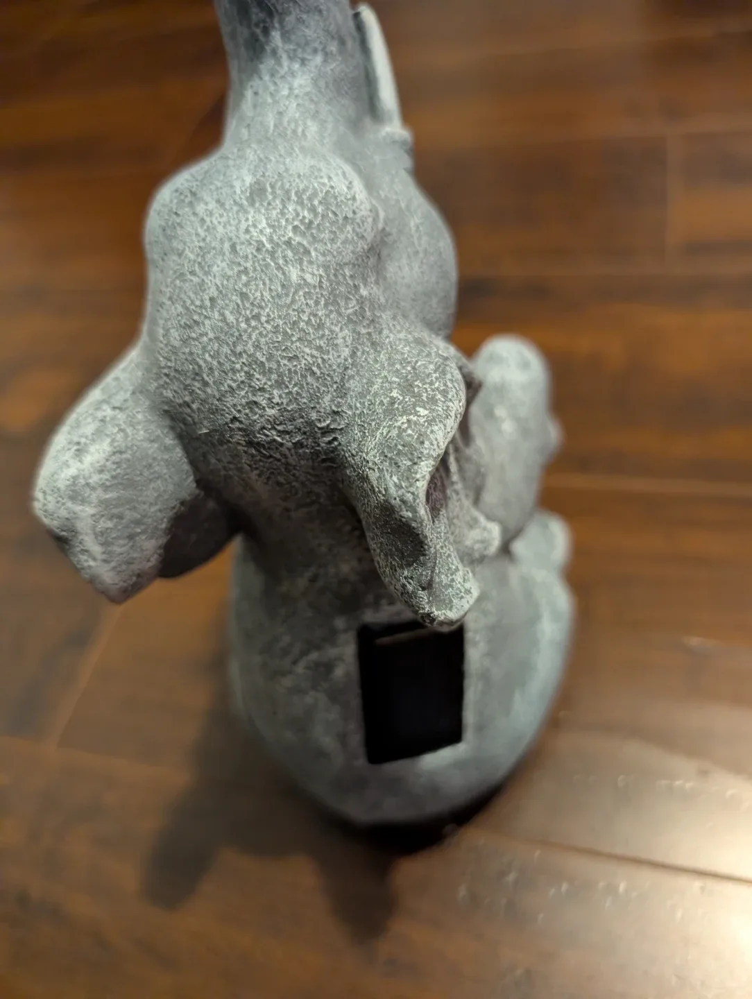 Elephant solar garden light statue - photo 2