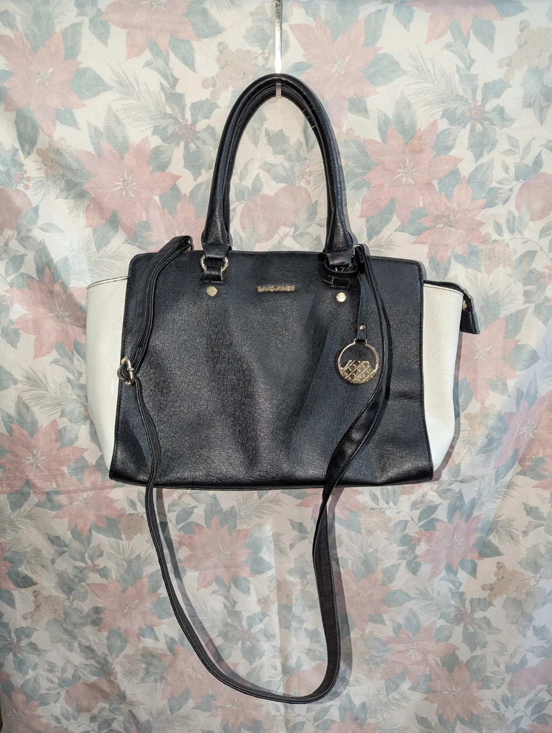 David Jones Two-Tone Handbag