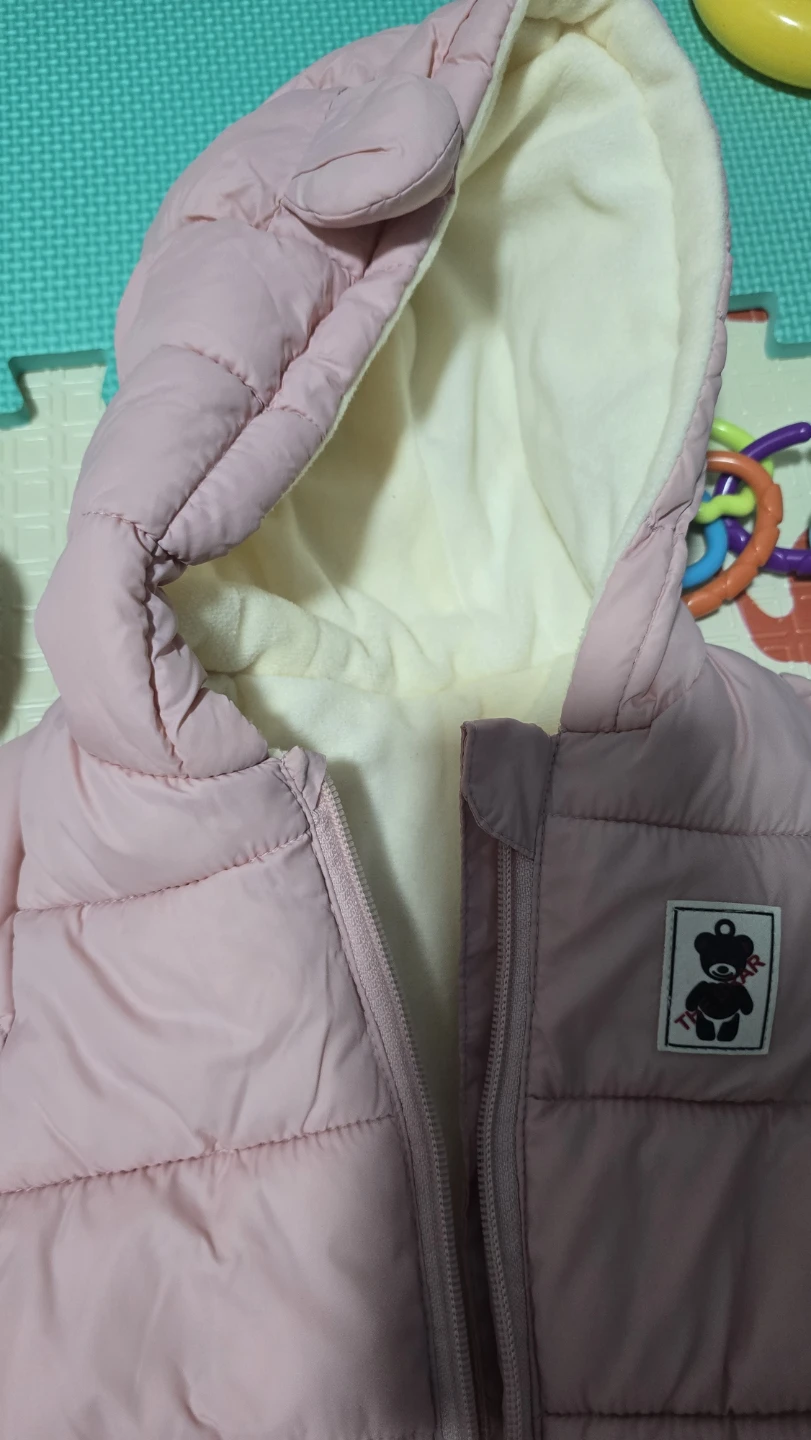 Jessica Simpson Pink Baby Snowsuit 3/6M - photo 2