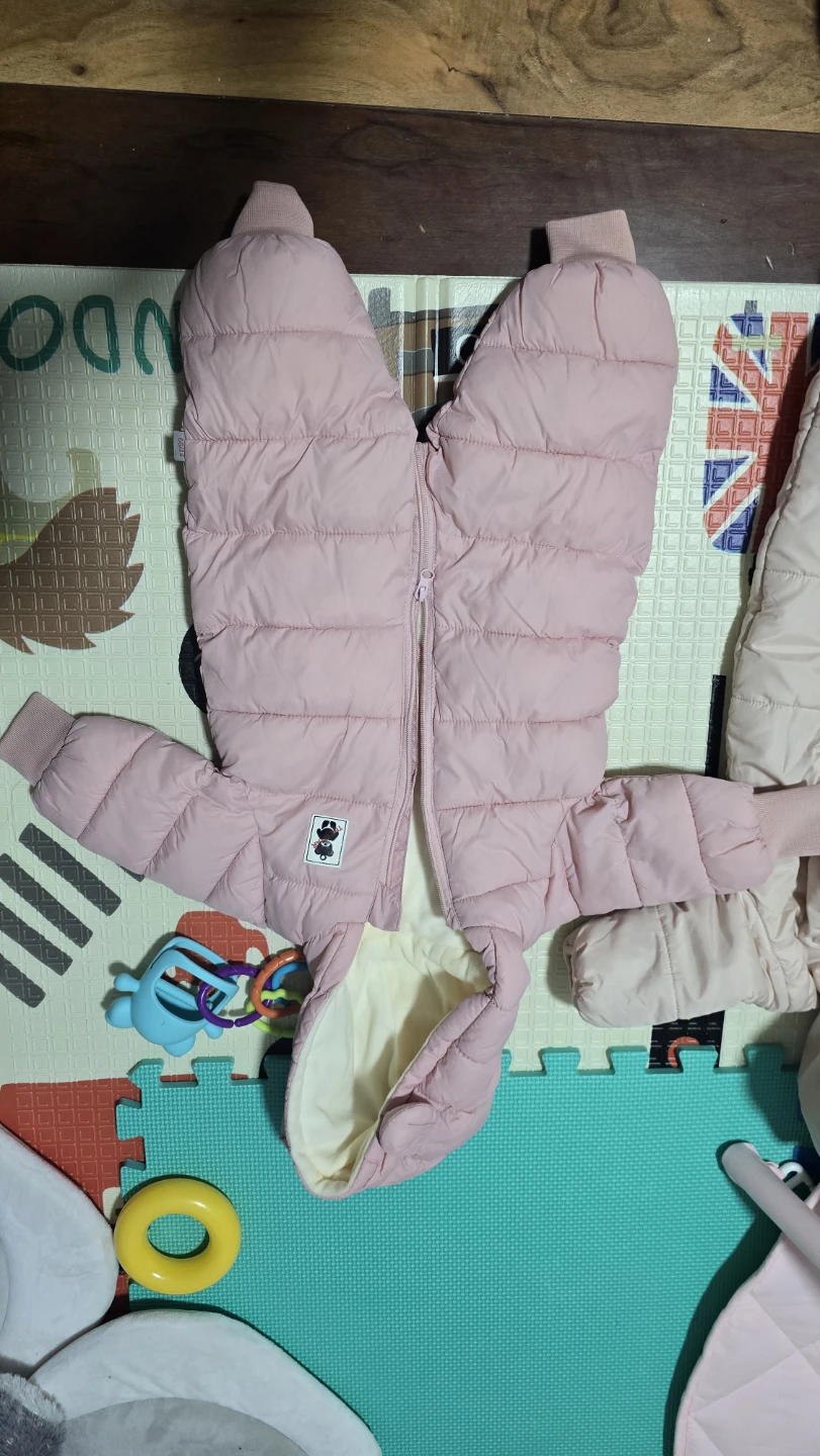Jessica Simpson Pink Baby Snowsuit 3/6M - photo 3