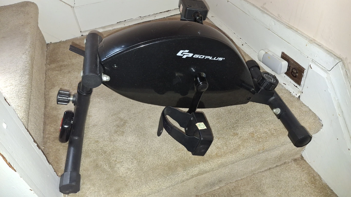 GoPlus Folding Exercise Bike Pedal Exerciser - photo 2