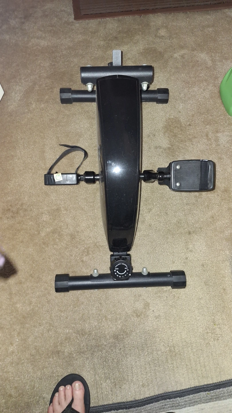 GoPlus Folding Exercise Bike Pedal Exerciser - photo 3