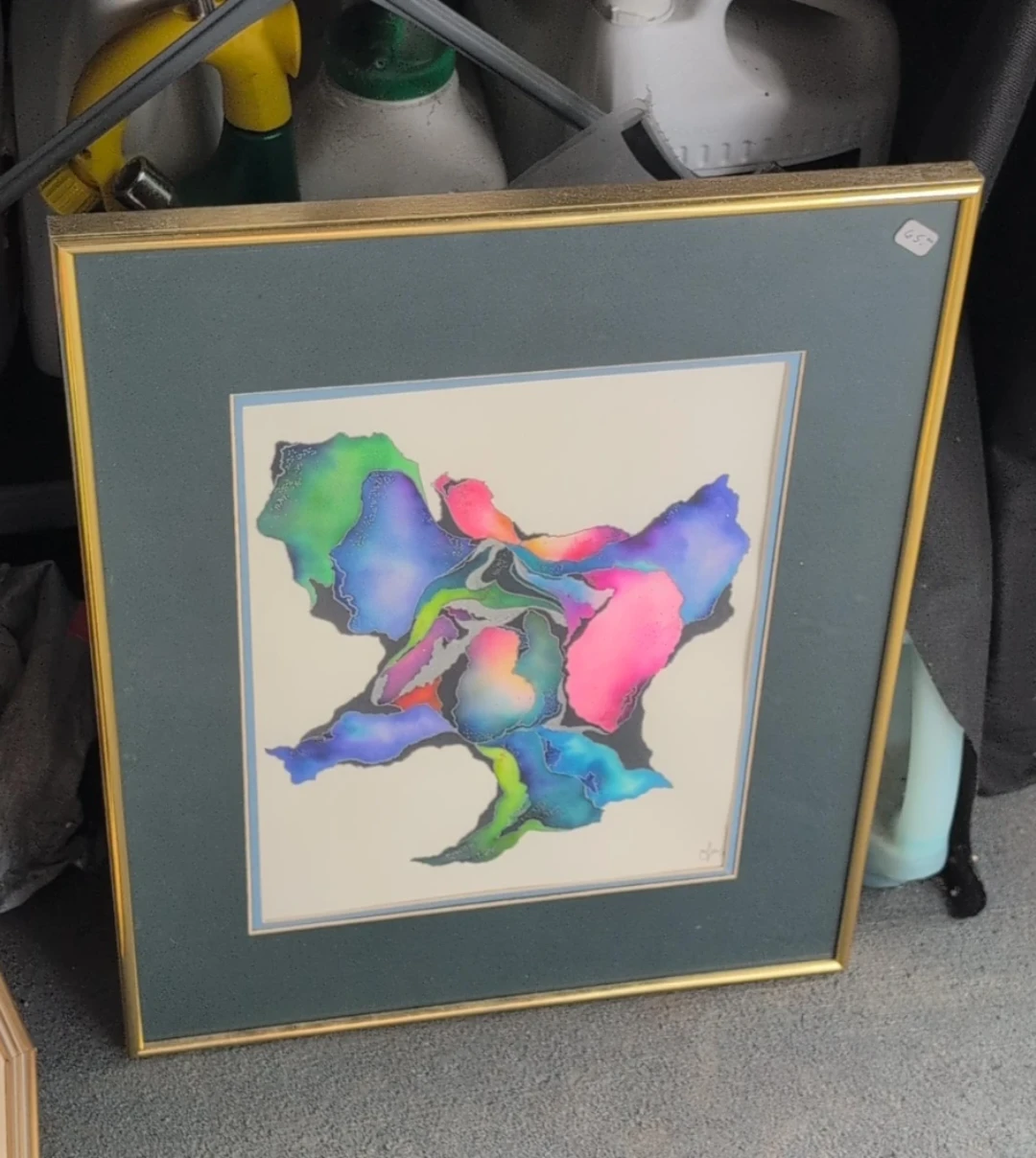 Framed Abstract Art Print