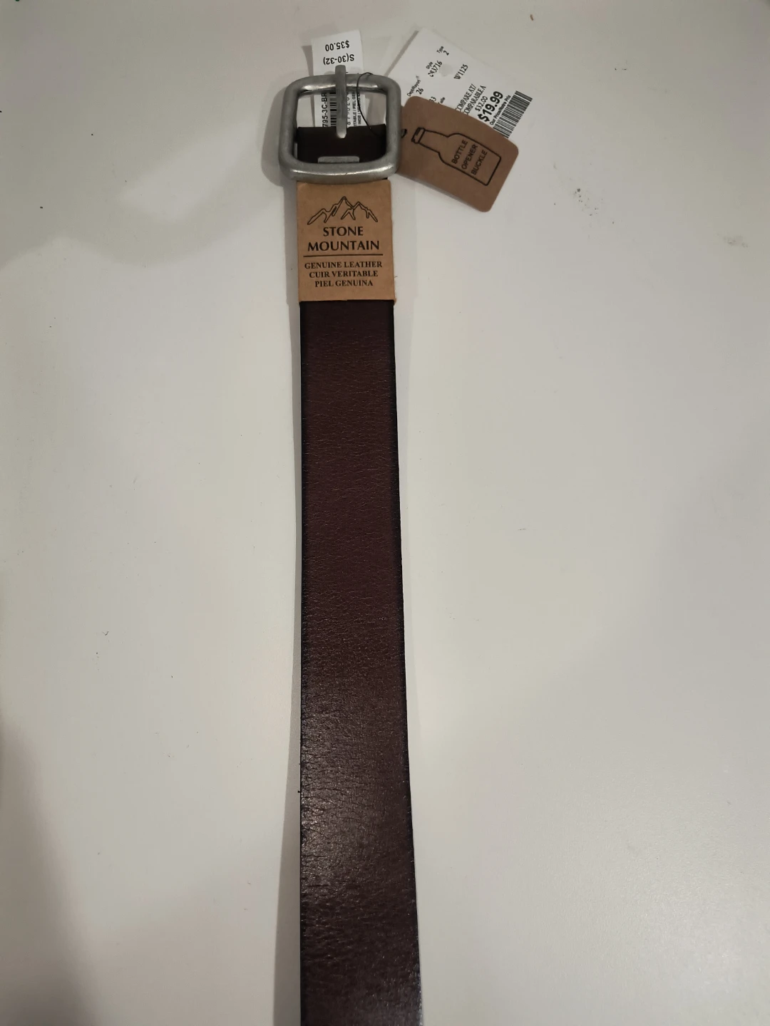 Stone Mountain Genuine Leather Belt Size S/30-32 - photo 4
