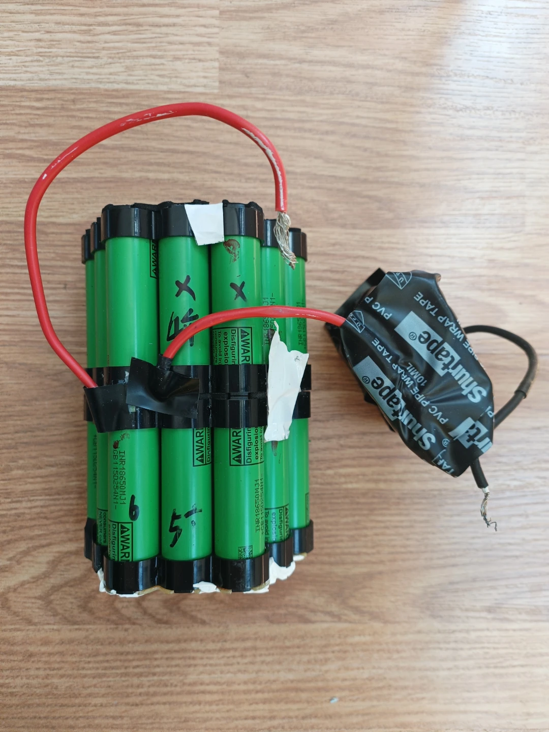 21.6V 21Ah Rechargeable Battery Pack (18650 Cells)