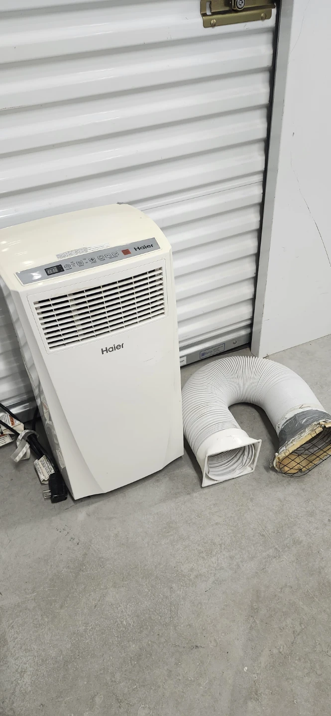 10000 BTU Haier portable AC with hose
