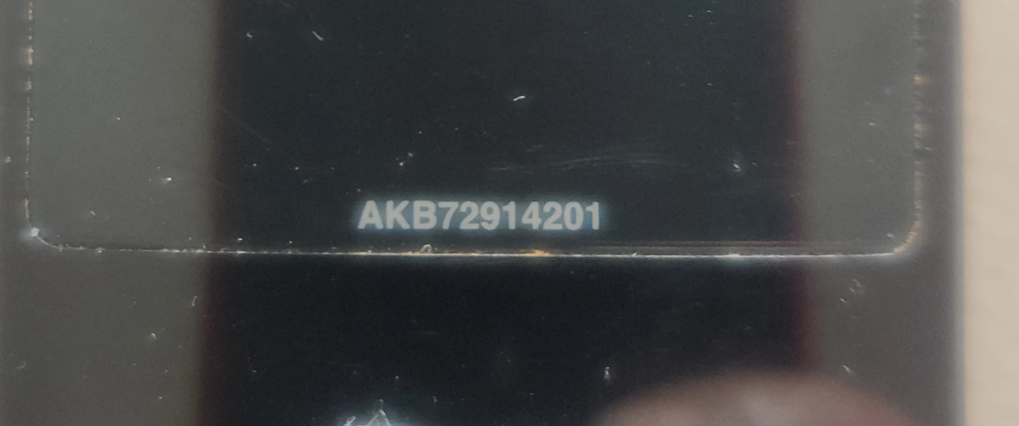 LG TV Remote Control - photo 2