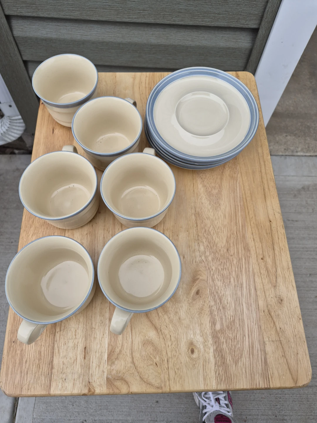 Set of 6 Mugs and Saucers - photo 2