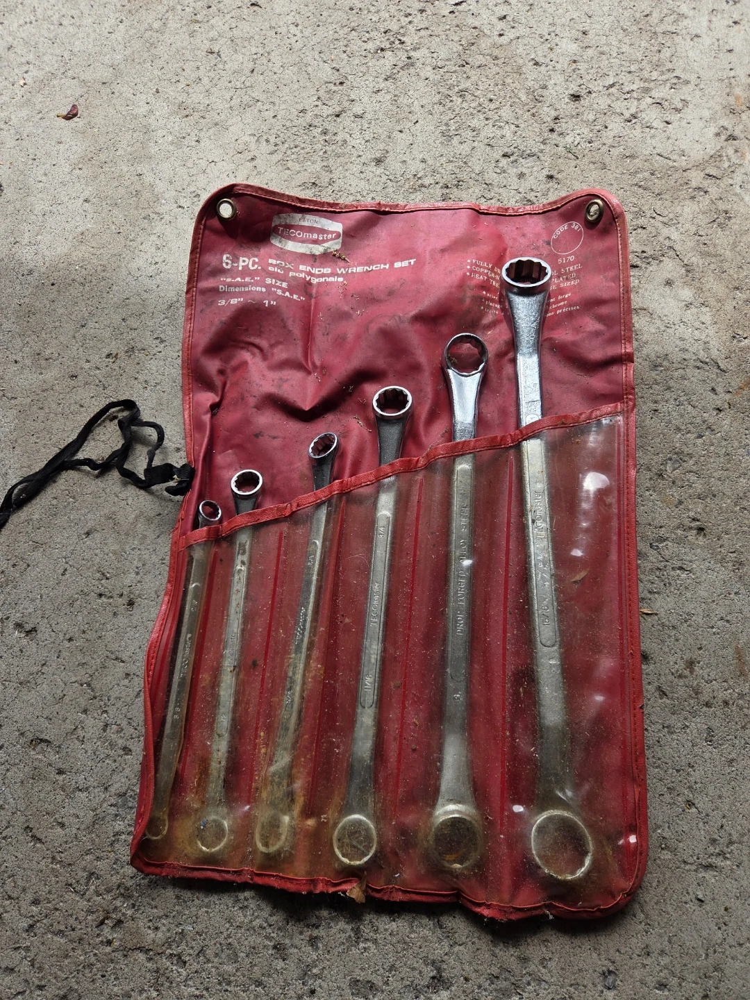 Teco Master SAE wrench set