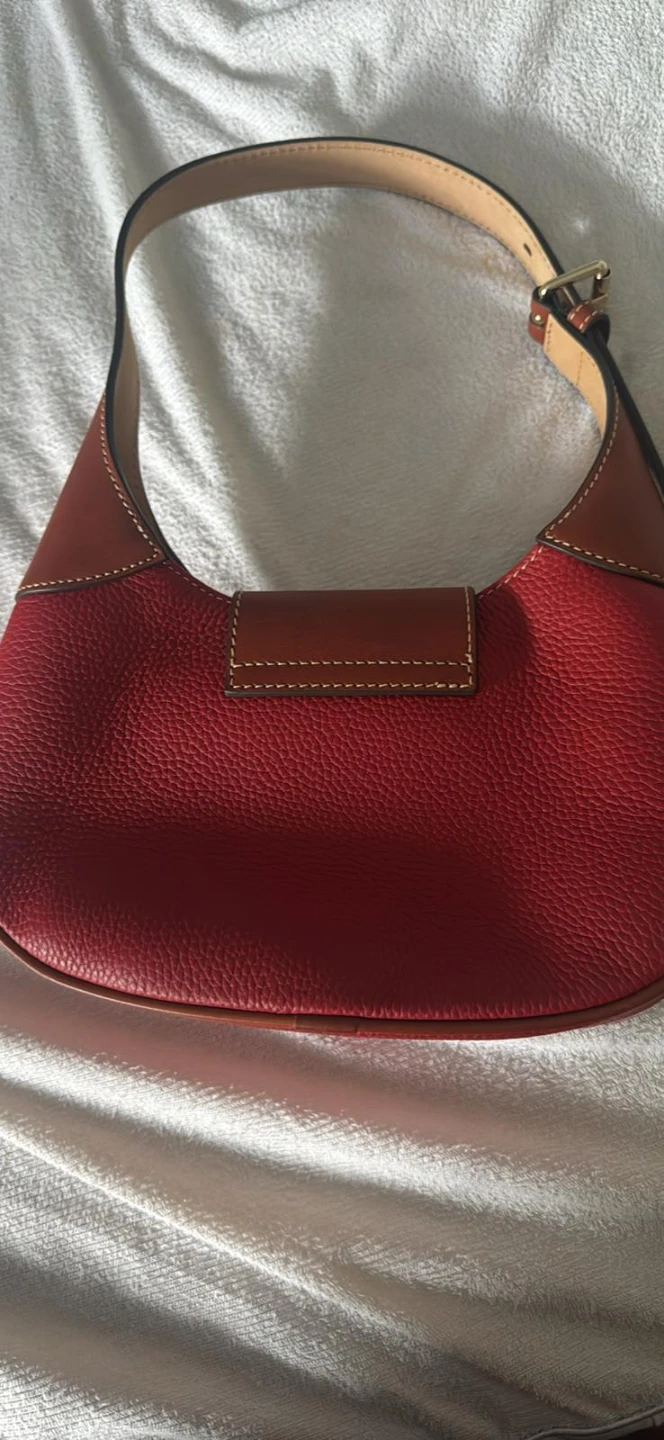 Dooney & Bourke Red Leather Shoulder Bag - photo 3