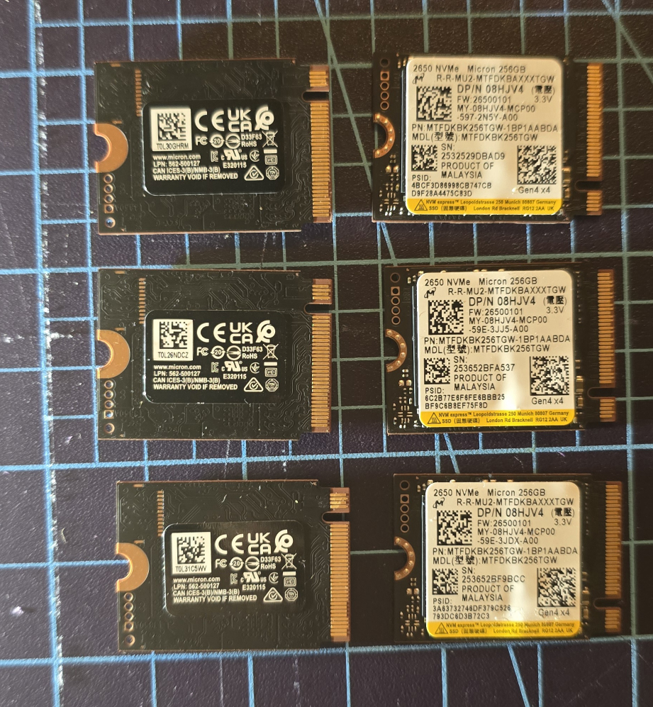 Micron NVMe 2230 SSD 256GB gen 4 - photo 2