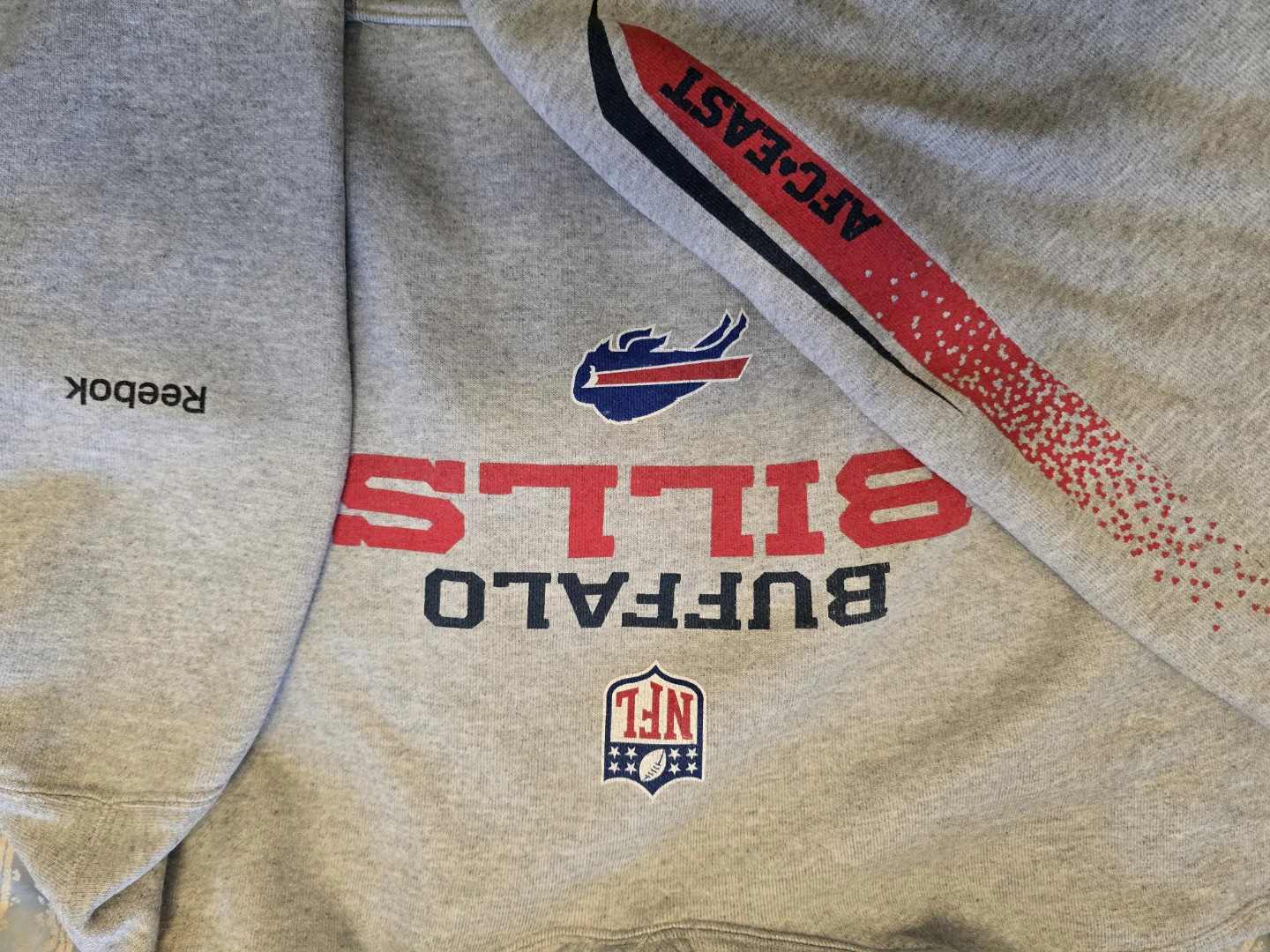 Reebok Buffalo Bills NFL AFC East Hoodie - photo 2