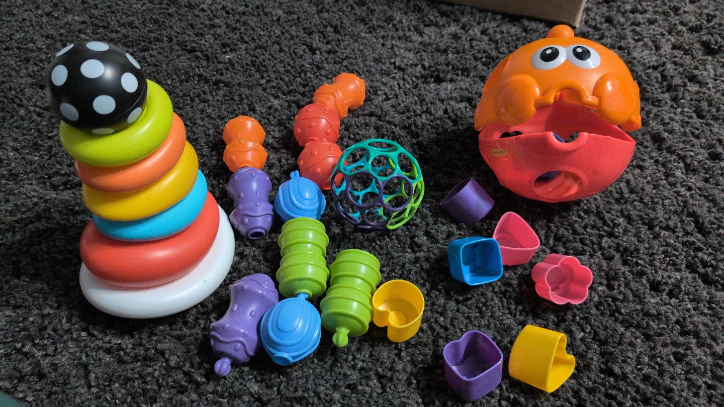 Infantino Sensory Stacker and Ball Set - photo 2