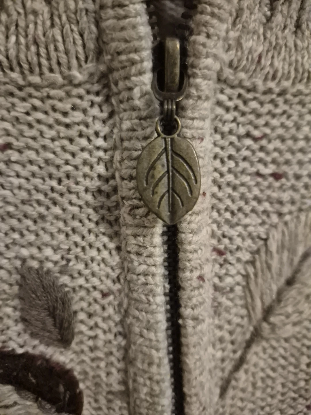 Cottagecore ,Embroidered Cable Knit Sweater - photo 2