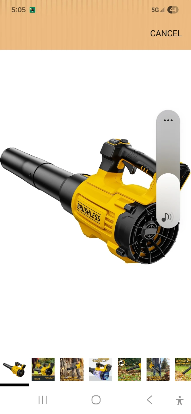 DEWALT 20V MAX Brushless Leaf Blower