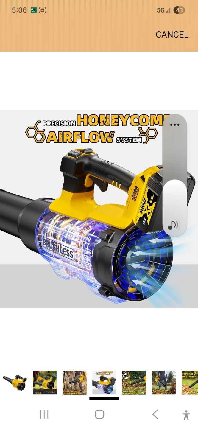 DEWALT 20V MAX Brushless Leaf Blower - photo 2
