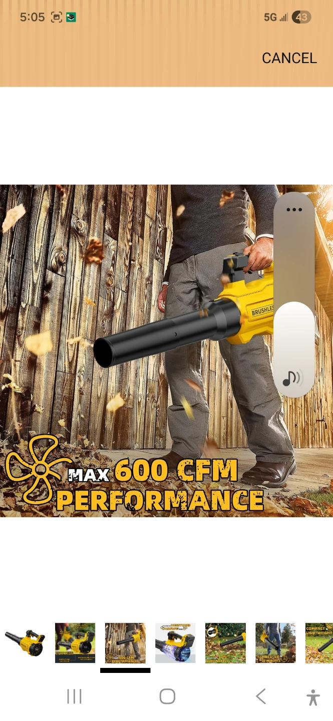 DEWALT 20V MAX Brushless Leaf Blower - photo 3