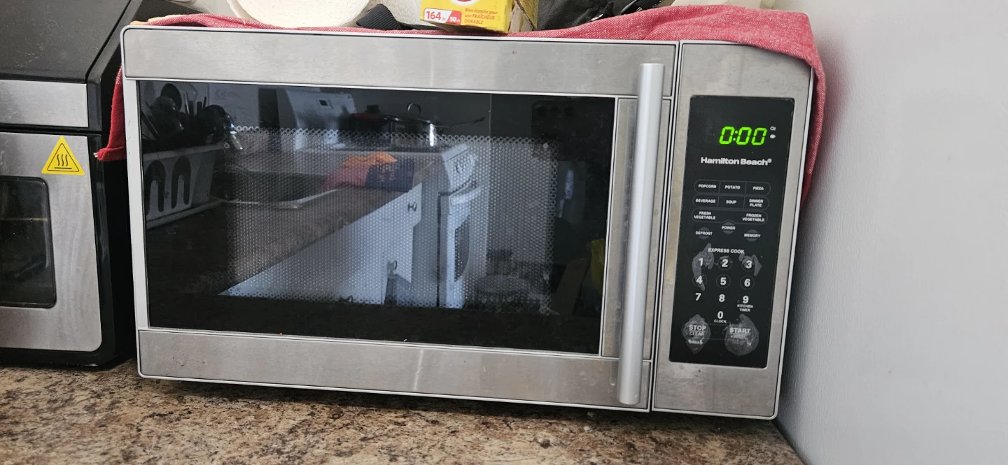 Hamilton Beach Stainless Steel Microwave