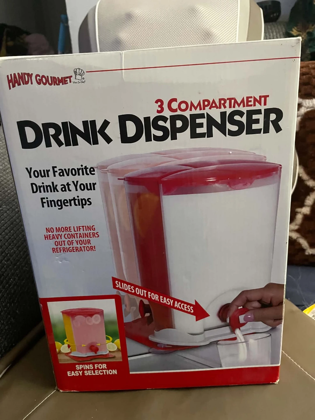 Handy Gourmet 3 Compartment Drink Dispenser - photo 5