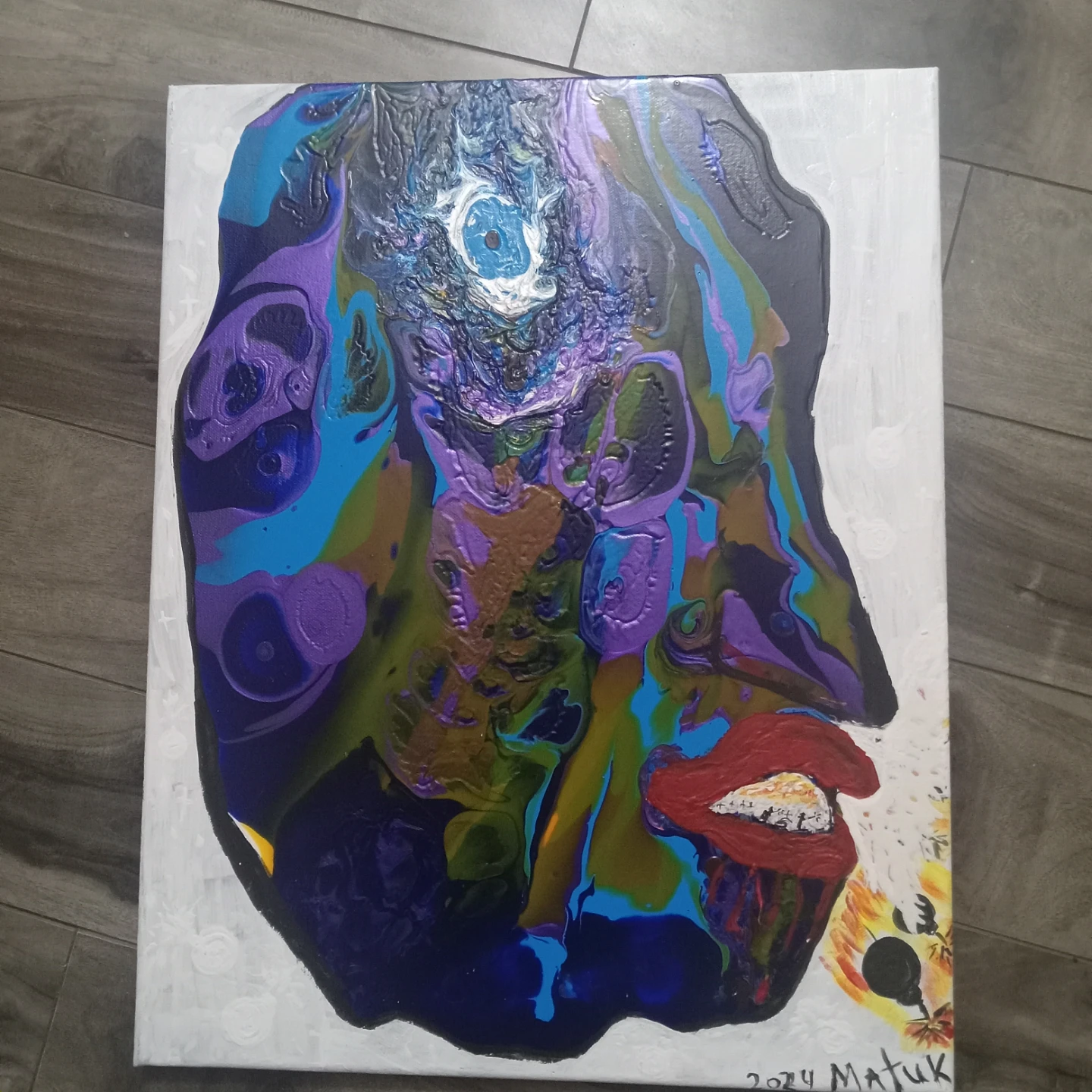Original Abstract Art Painting