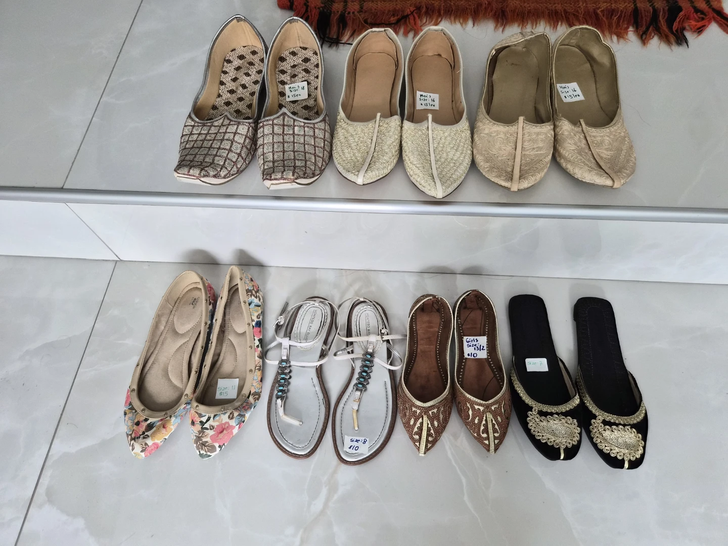Various Women's Indian Sandels/Modjri/Khussas..