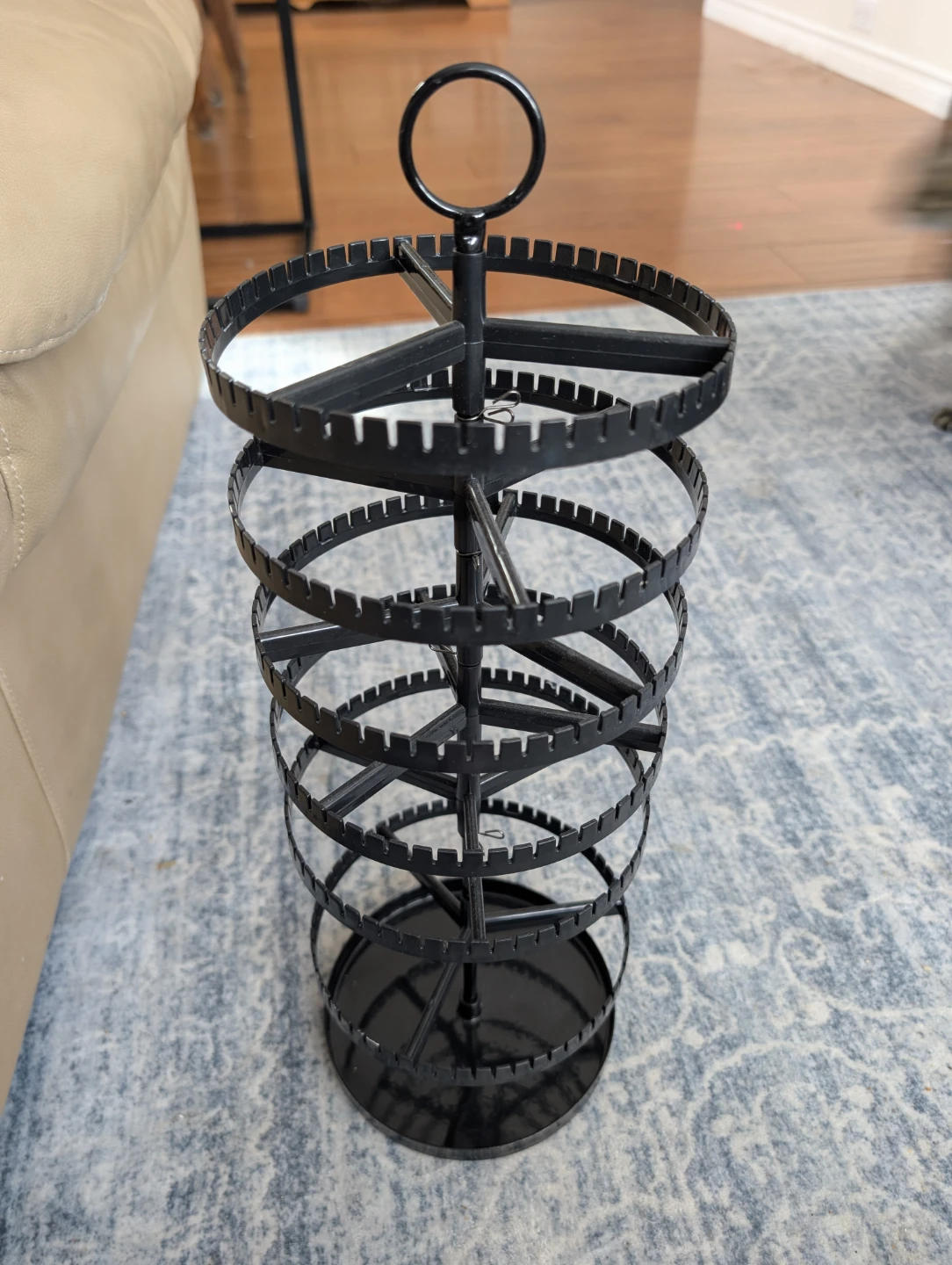 6 Tier Rotating Earring Holder Organizer