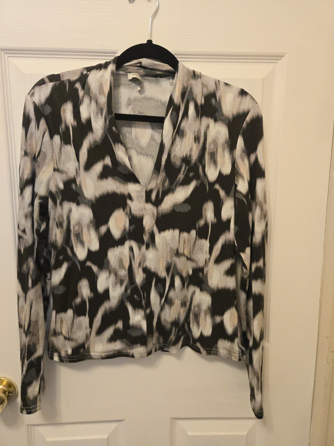 Scotch & Soda Women's Print Long Sleeve Top - Size M