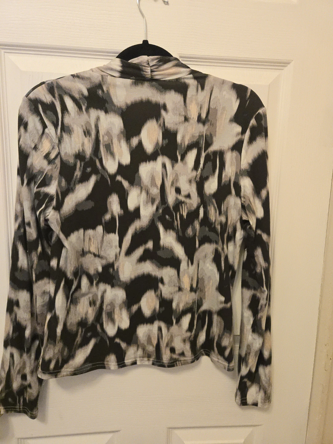 Scotch & Soda Women's Print Long Sleeve Top - Size M - photo 2
