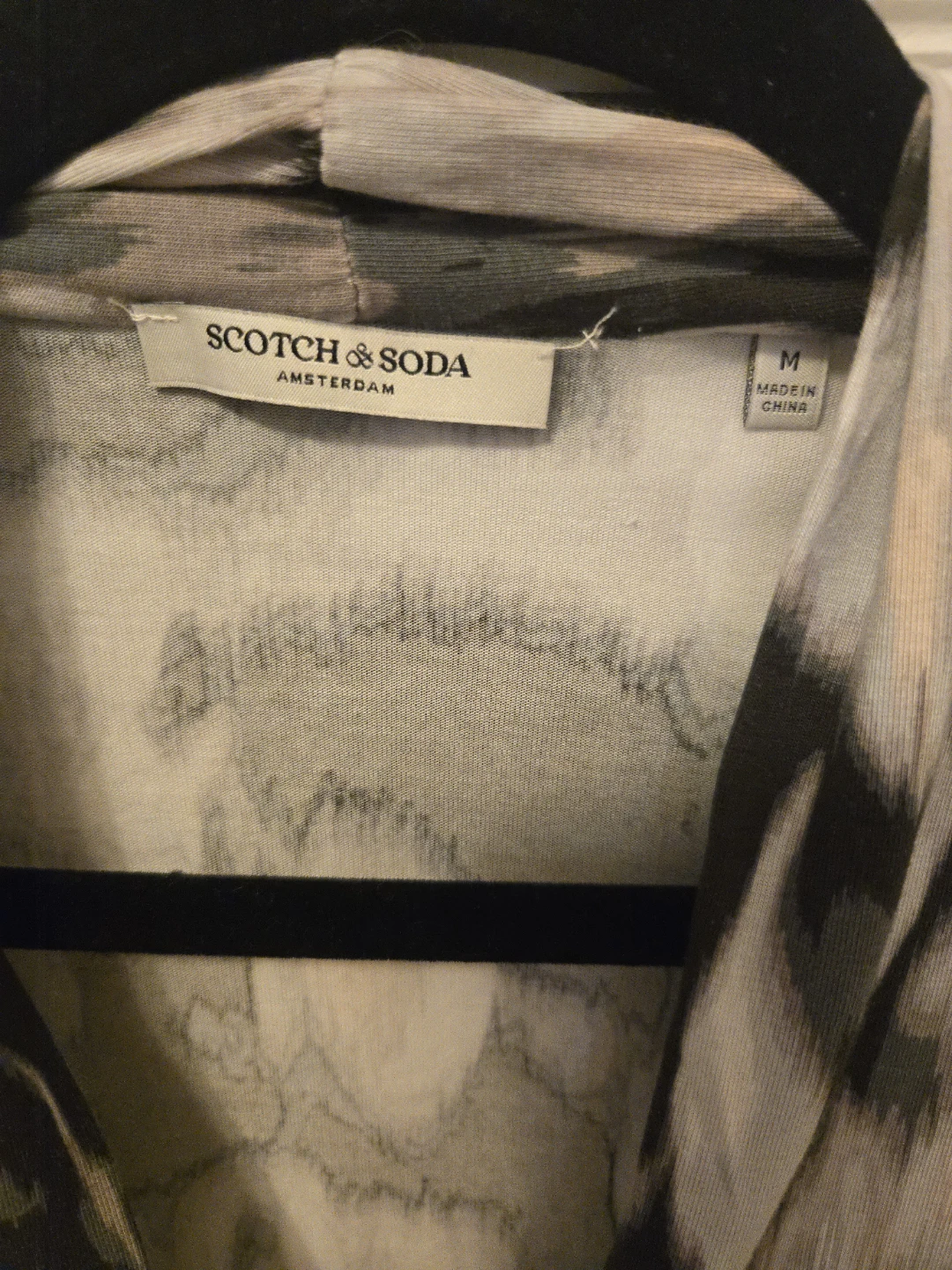 Scotch & Soda Women's Print Long Sleeve Top - Size M - photo 3