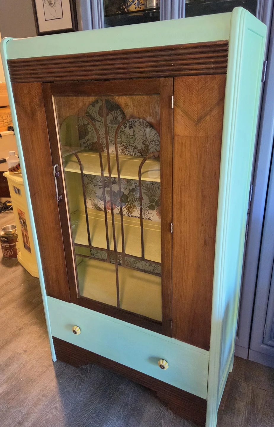 Vintage Art Deco Display Cabinet - photo 4