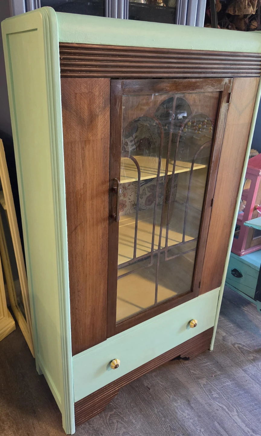 Vintage Art Deco Display Cabinet - photo 5