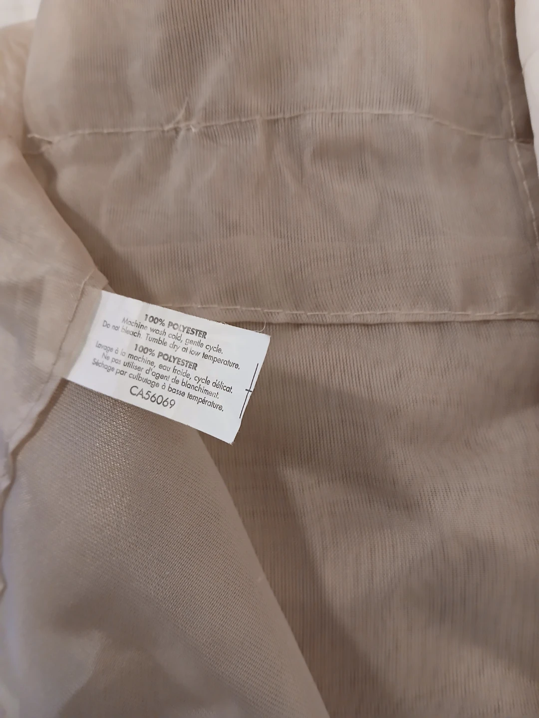 3 pcs Sheer Curtains. $6 EACH. It's available. - photo 3