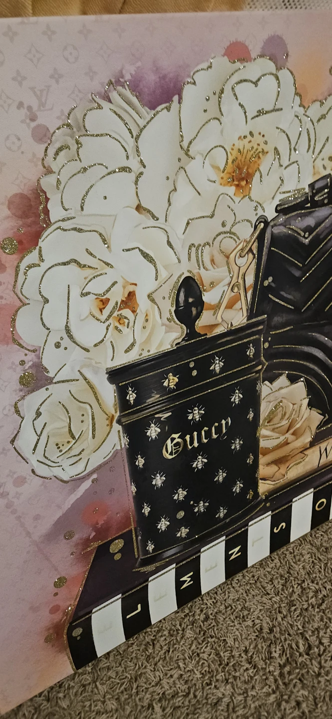 Gucci and Yves Saint Laurent Inspired Wall Art - photo 3