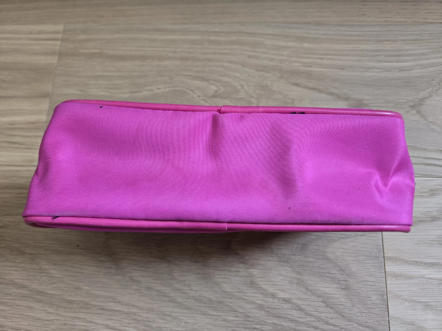 Hot Pink Makeup Pouch Lancome Cosmetic Bag Pencil Case - photo 4