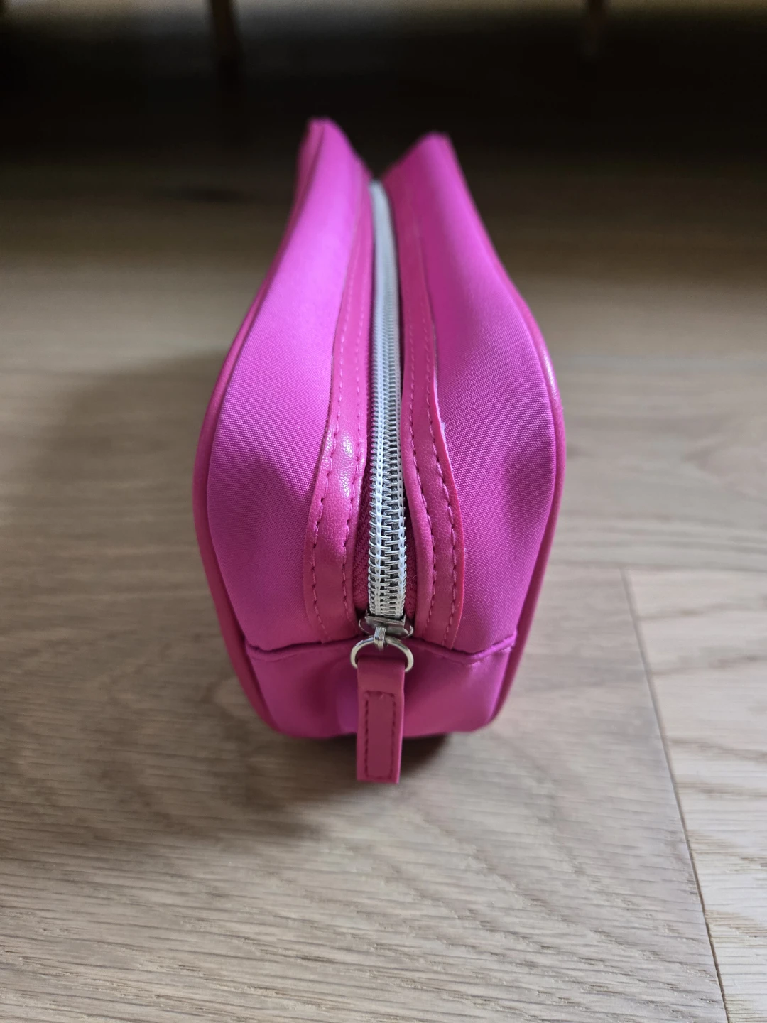 Hot Pink Makeup Pouch Lancome Cosmetic Bag Pencil Case - photo 5