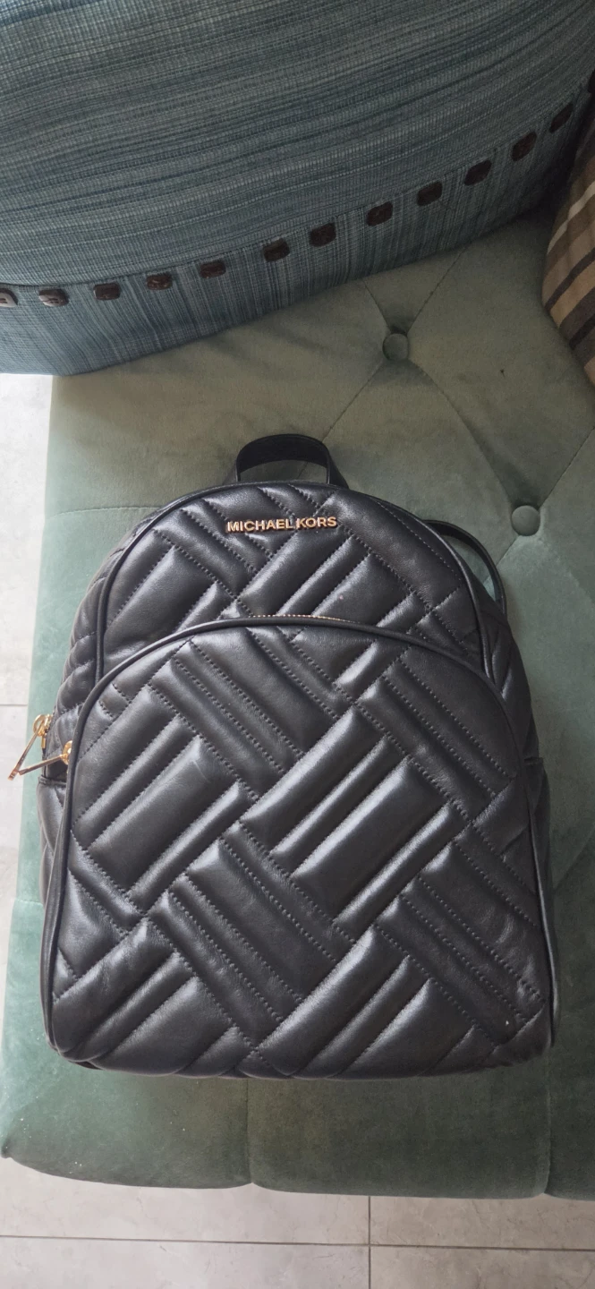 Michael Kors Black Quilted Leather Backpack - photo 4