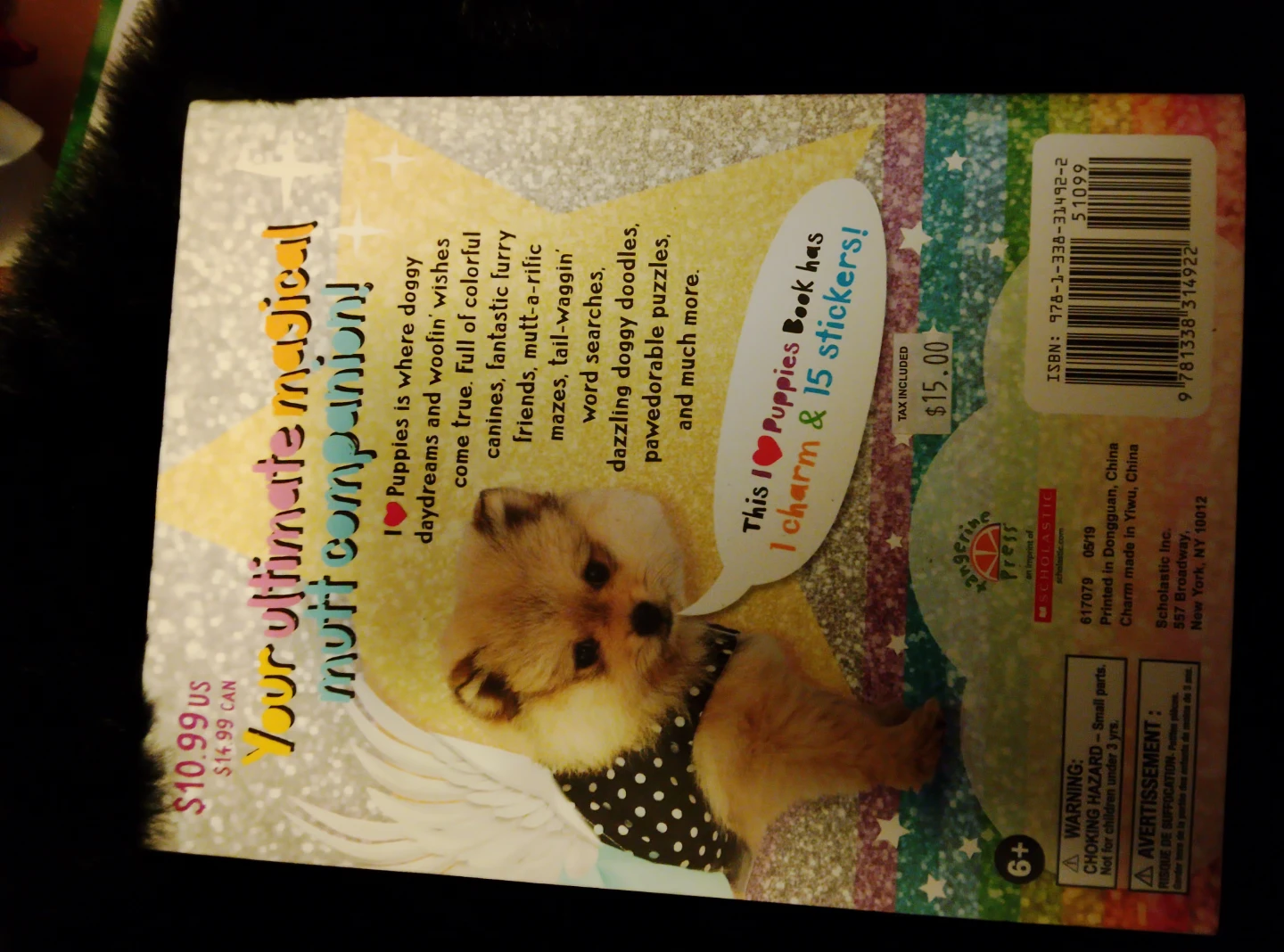 I Love Puppies Activity Book with Charm and Stickers - photo 2