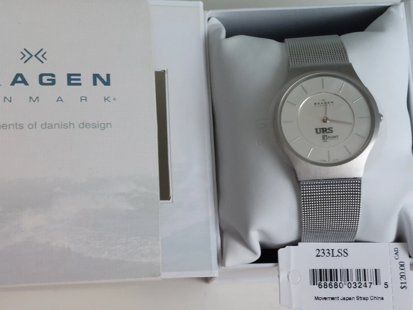 Skagen Denmark Watch - URS Flint